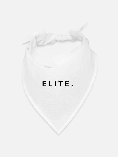 Style Elite Motivation - Bandana Dreieckstuch - Weiß