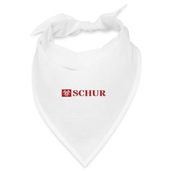 Schur Begrüßung im Siegerland Farben variabel - Bandana Dreieckstuch - Weiß - Vorne