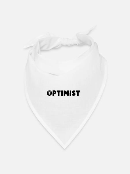 Optimist - Bandana Dreieckstuch - Weiß