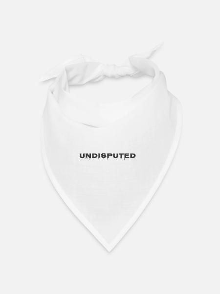 unangefochten - Bandana Dreieckstuch - Weiß