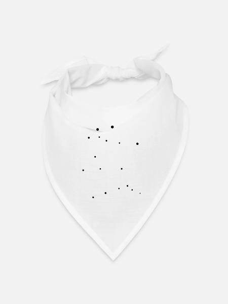 Gemini - Bandana Dreieckstuch - Weiß