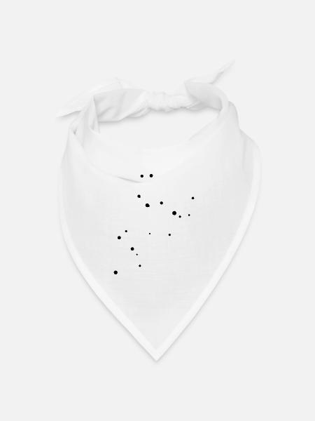 Leo - Bandana Dreieckstuch - Weiß