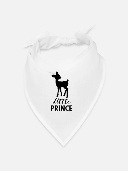 Prinz - Bandana Dreieckstuch - Weiß