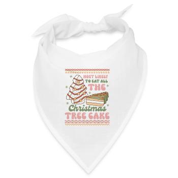 Hässlicher Weihnachtspullover - Bandana Dreieckstuch - Weiß - Vorne