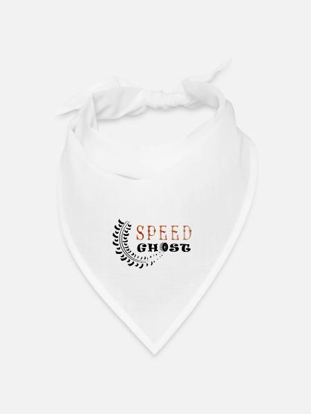 Geist der Geschwindigkeit unglaubliche Geschwindigkeit - Bandana Dreieckstuch - Weiß