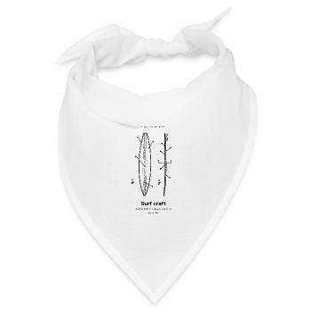 Surf craft - Bandana Dreieckstuch - Weiß - Vorne