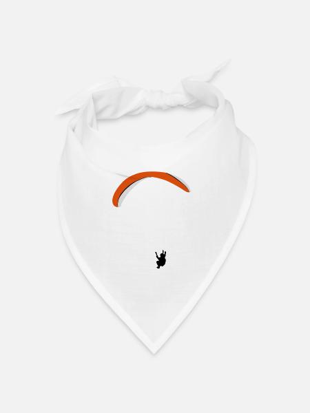 Paragleiter - Bandana Dreieckstuch - Weiß