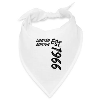 Limited Edition Est. 1966 - Bandana Dreieckstuch - Weiß - Vorne