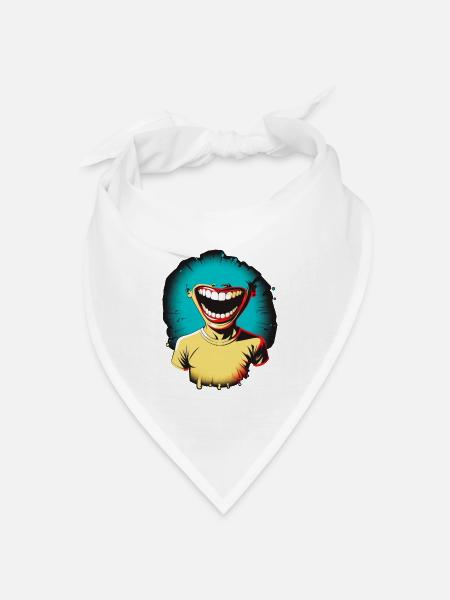 LOL 02 - Bandana Dreieckstuch - Weiß