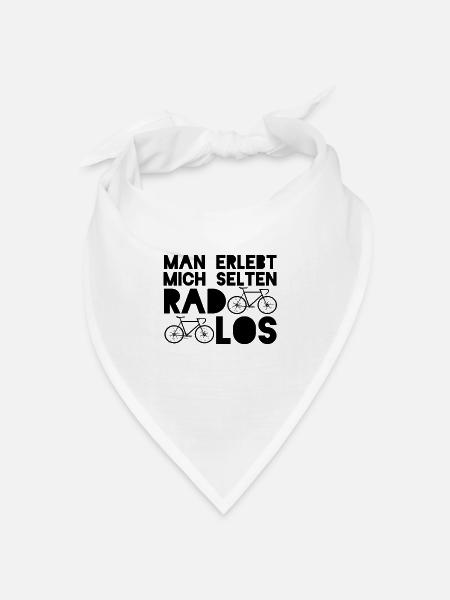Rennrad - Bandana Dreieckstuch - Weiß