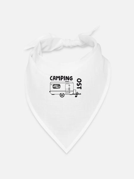 campng ost - Bandana Dreieckstuch - Weiß