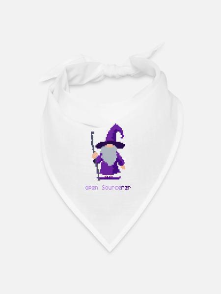 Open Source - Bandana Dreieckstuch - Weiß