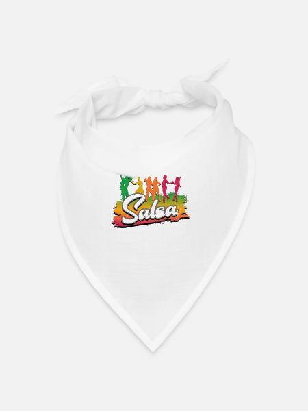 Salsa - Bandana Dreieckstuch - Weiß