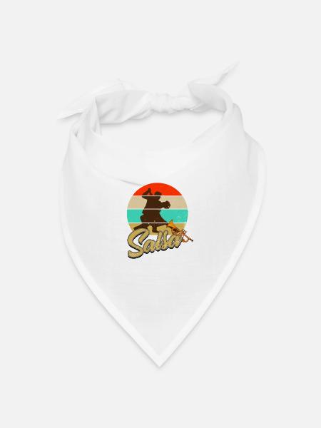 Salsa - Bandana Dreieckstuch - Weiß