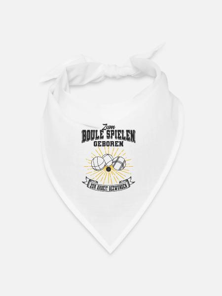 Boule - Bandana Dreieckstuch - Weiß