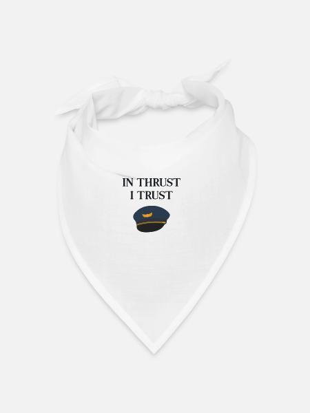 Pilot - Bandana Dreieckstuch - Weiß