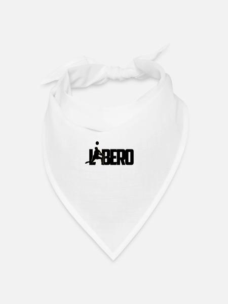 Volleyball Libero - Bandana Dreieckstuch - Weiß