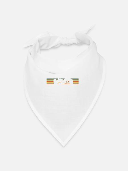 RC Auto Car Modellauto Modellbau Retro Geschenk - Bandana Dreieckstuch - Weiß