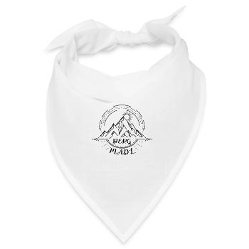 Berg Madl - Bandana Dreieckstuch - Weiß - Vorne
