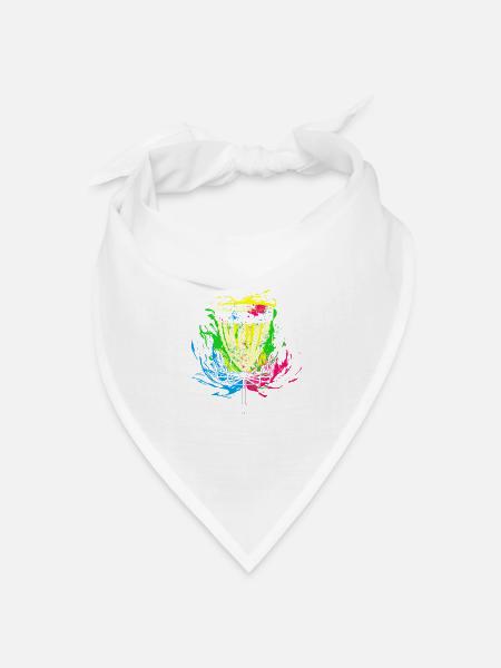 Splash Disc Golf - Bandana Dreieckstuch - Weiß