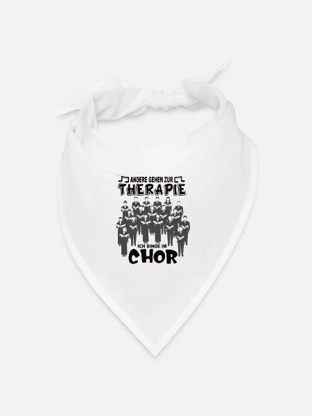 Chor - Bandana Dreieckstuch - Weiß