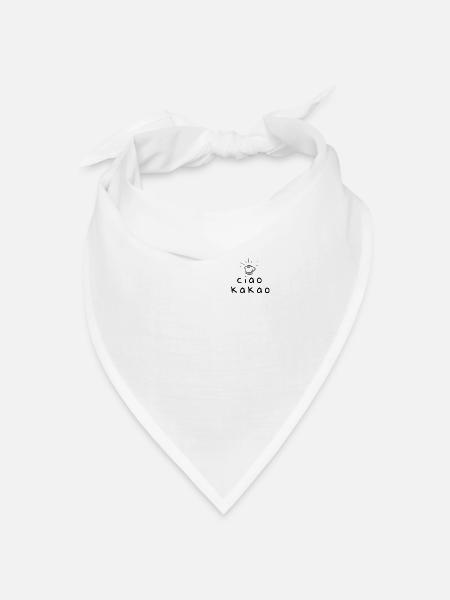 Ciao Kakao - Bandana Dreieckstuch - Weiß