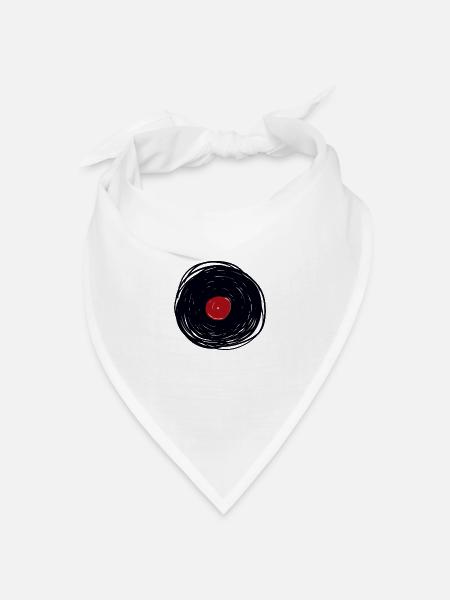 Plattensammer Vinyl Schallplatten LP Platte - Bandana Dreieckstuch - Weiß