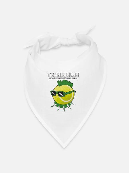 TENNIS CLUB - Bandana Dreieckstuch - Weiß