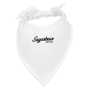 Lustiger Zuckerbär seit 2002 - Bandana Dreieckstuch - Weiß - Vorne