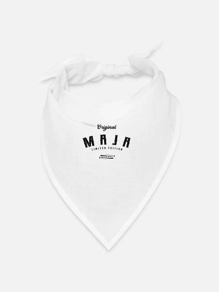 Maja Limited Edition - Bandana Dreieckstuch - Weiß