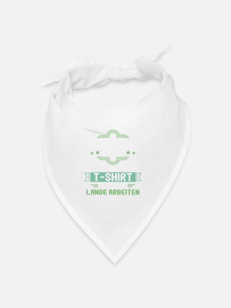 Rente Ruhestand Abschied Rentnerin 2023 - Bandana Dreieckstuch - Weiß