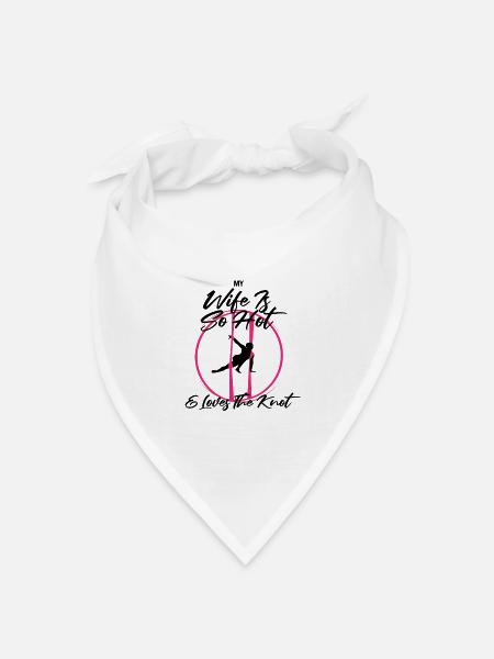 Aerial Silk Dancer für Aerial Ribbon und Aerialist - Bandana Dreieckstuch - Weiß