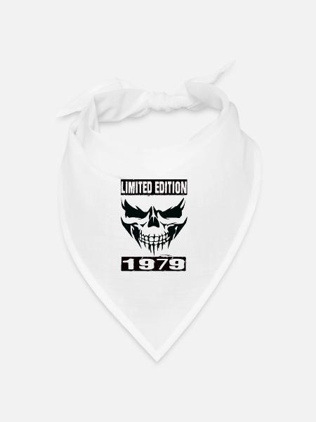Limited Edition 1979 - Bandana Dreieckstuch - Weiß