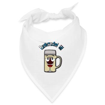 Laternenmaß / Laterne / Laterndal V2 - Bandana Dreieckstuch - Weiß - Vorne