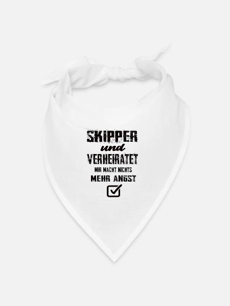 Skipper - Bandana Dreieckstuch - Weiß