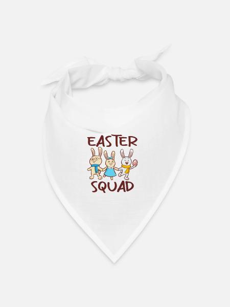 Easter Squad Egg Hunt - Bandana Dreieckstuch - Weiß