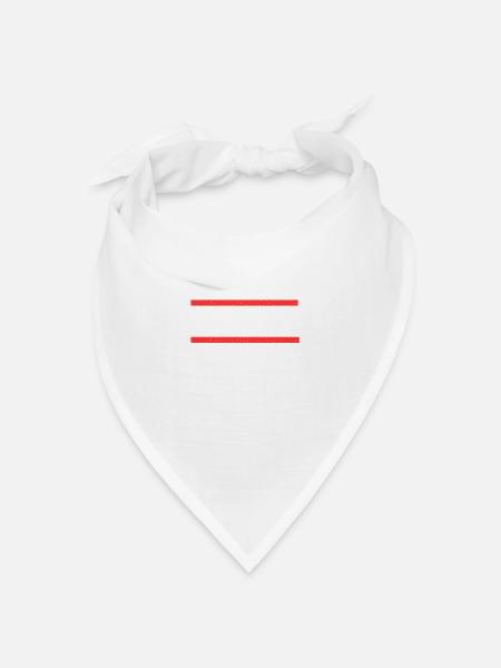 Nürnbergerin Nürnberger Nürnberg - Bandana Dreieckstuch - Weiß