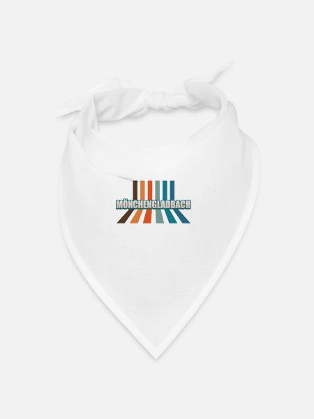 Mönchengladbacher Mönchengladbach - Bandana Dreieckstuch - Weiß