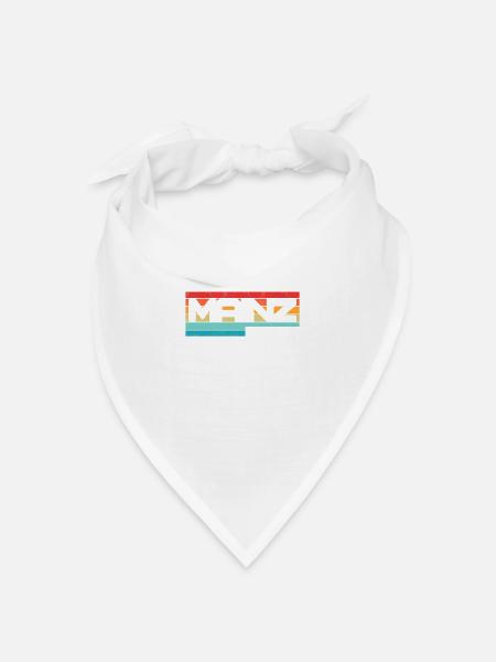 Mainzerin Mainzer Mainz - Bandana Dreieckstuch - Weiß