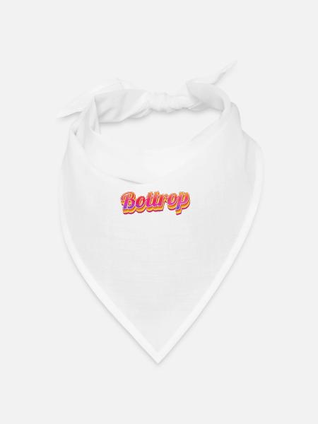 Bottroperin Bottroper Bottrop - Bandana Dreieckstuch - Weiß