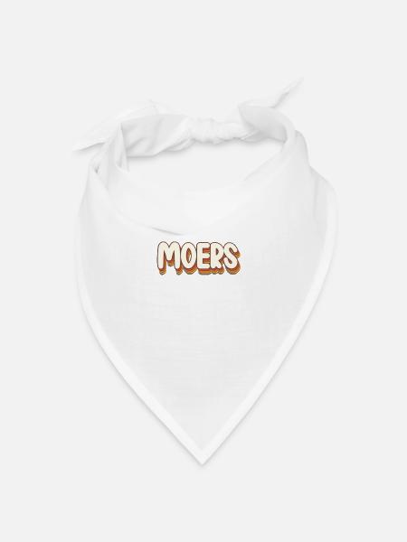 Moerserin Moerser Moers - Bandana Dreieckstuch - Weiß