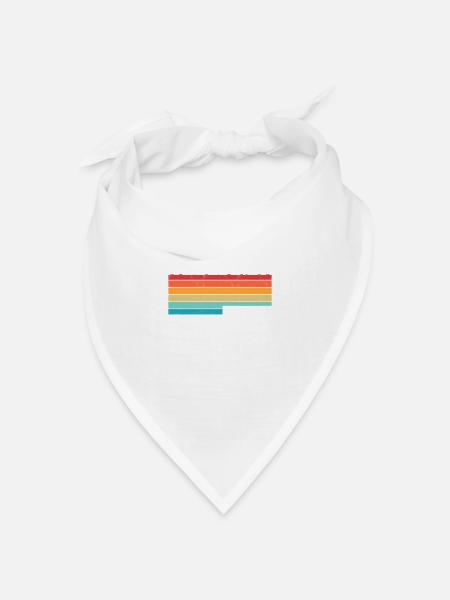 Kaiserslauternerin Kaiserslauterner Kaiserslautern - Bandana Dreieckstuch - Weiß