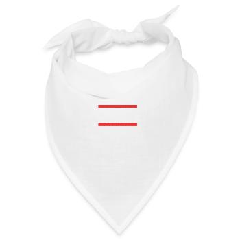Marl Marlerin Marler Stadt Marl - Bandana Dreieckstuch - Weiß - Vorne