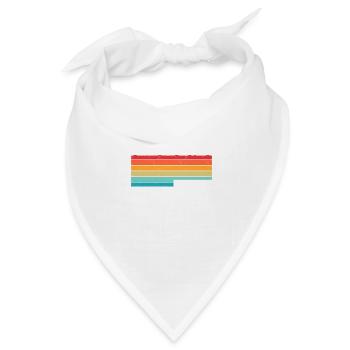Neumünster Neumünsteranerin Neumünsteraner - Bandana Dreieckstuch - Weiß - Vorne