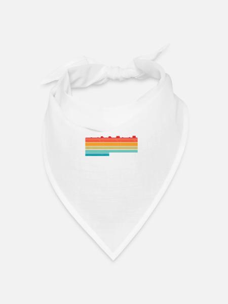 Lörracherin Lörracher Lörrach - Bandana Dreieckstuch - Weiß