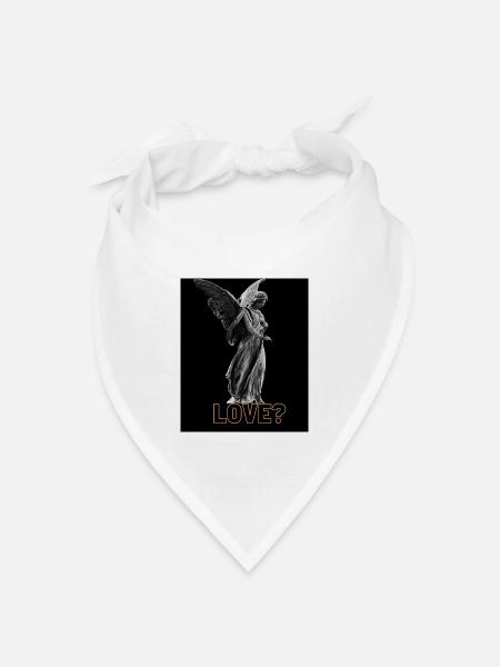 Love? T-shirt - Bandana Dreieckstuch - Weiß