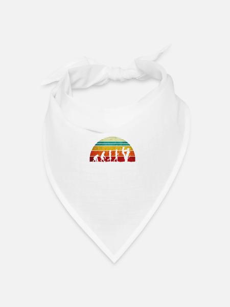 Lustiges Arborist Geschenk Baumpfleger Kettensäge - Bandana Dreieckstuch - Weiß