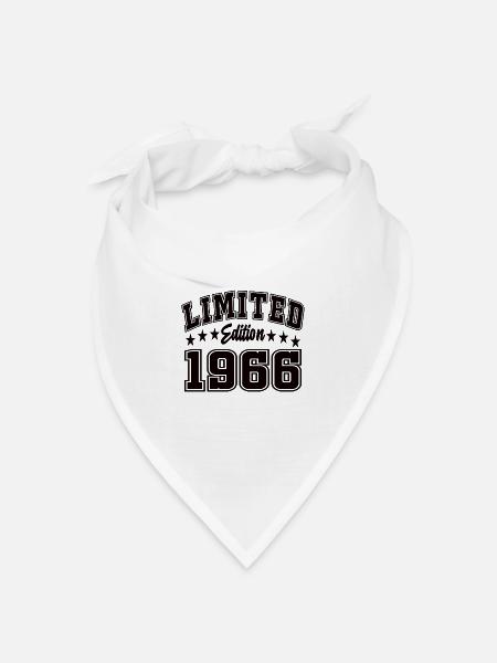 Limited Edition 1966 - Bandana Dreieckstuch - Weiß