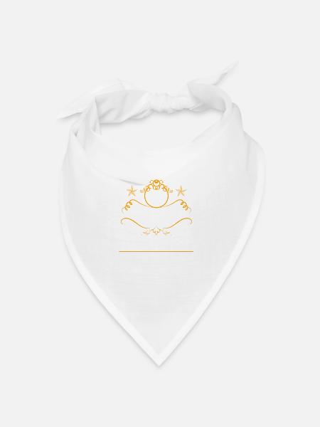 Wir haben viel gemeinsam 50.Hochzeitstag - Bandana Dreieckstuch - Weiß