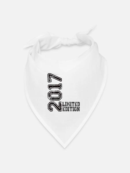 Limited Edition 2017 - Bandana Dreieckstuch - Weiß